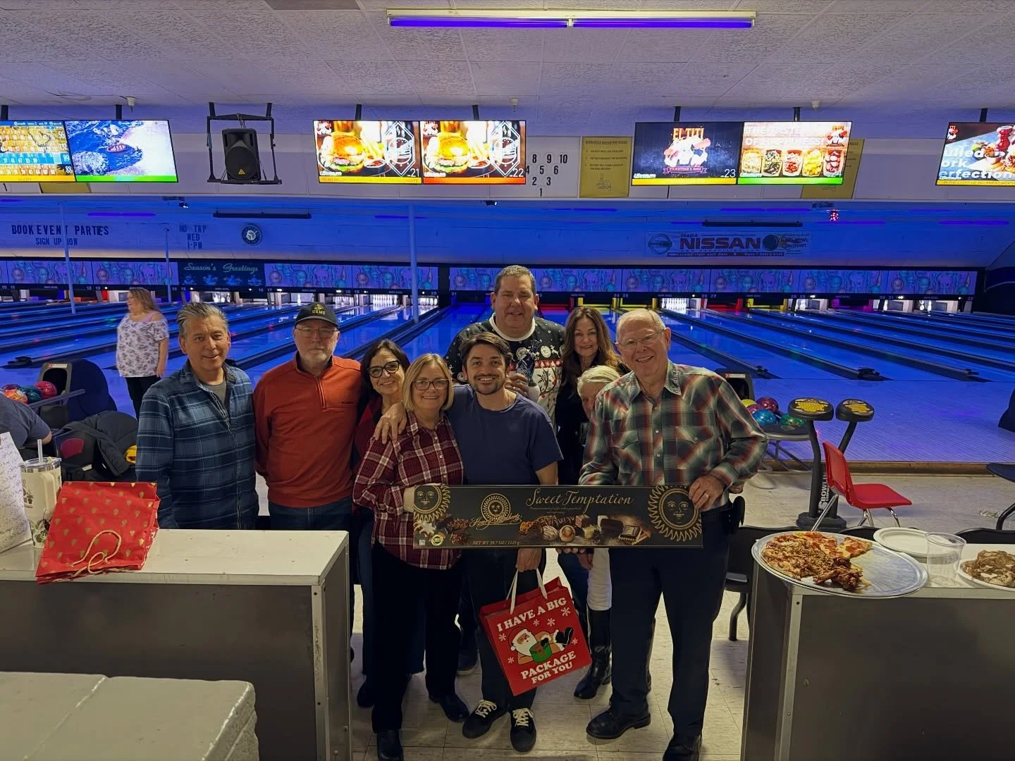 Amazing night at Perry's Tour's first annual Christmas bowling party! Lots of laughter, fun, and truly blessed to work with such dedicated, loyal, and hardworking people. Couldn't have made it this far without you all. To those who missed out, you be