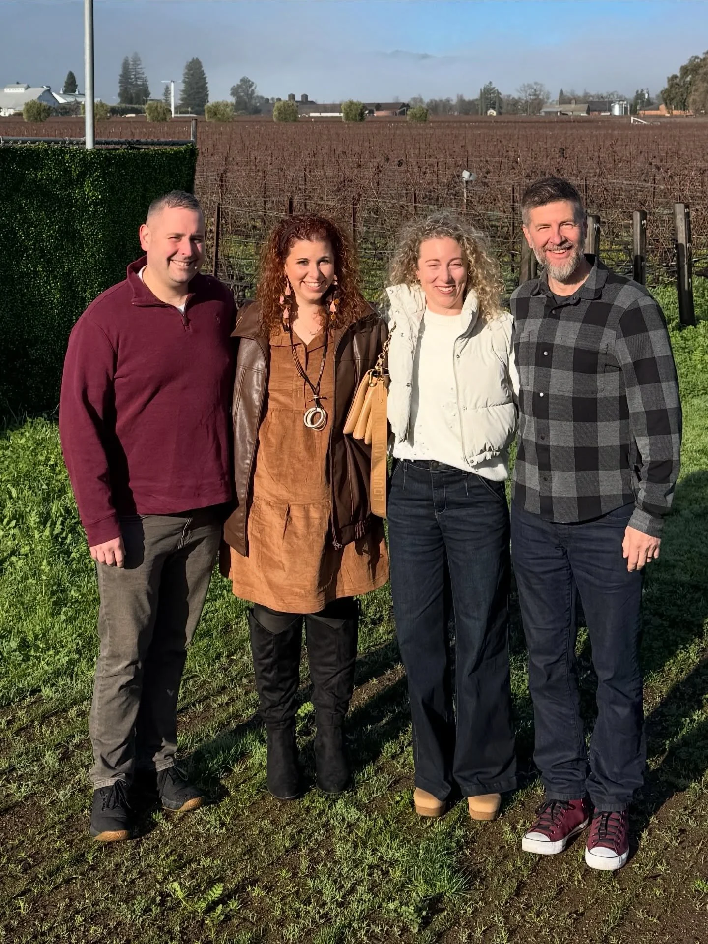 Happy New Year . As you can see it is still beautiful time to come@visit us in wine country. If you need help creating a wonderful Itinerary Perry&rsquo;s Tours is here to help.#hosptaliy #napa #napawine #sonoma #sonomawine