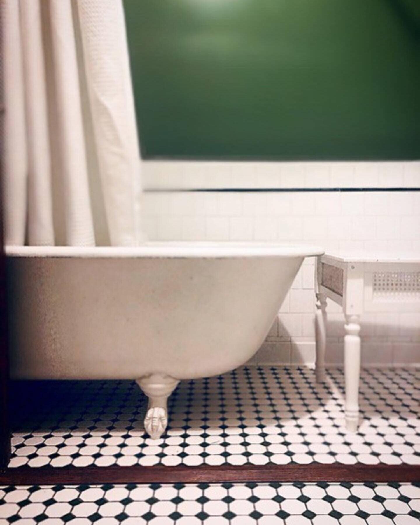 Our guests LOVE having claw foot tubs. Soak in these historic tubs after a full days adventure.