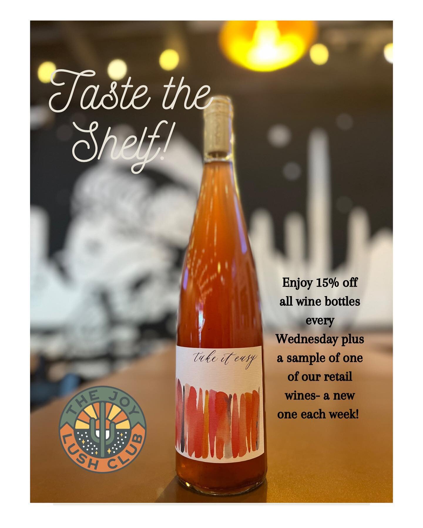 Head on over for Wine Wednesday for 15% off all bottles plus your chance to sample one of our newest additions! We love the funky wine from @oldwestminsterwinery @larahpawlowski will be sampling this hazy ros&eacute; 🤤. Let your mouth go on vacation
