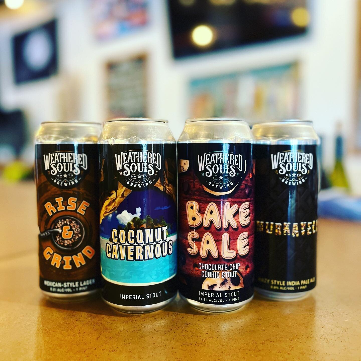 Friday Freshies! Pumped to have Weathered Souls in the JLC // on shelves now are two great imperial stouts: a collaboration with Pure Project and a delicious coffee lager (for those who enjoy a breakfast beer ☕️🍳🍺). @weatheredsoulsbrewing_satx