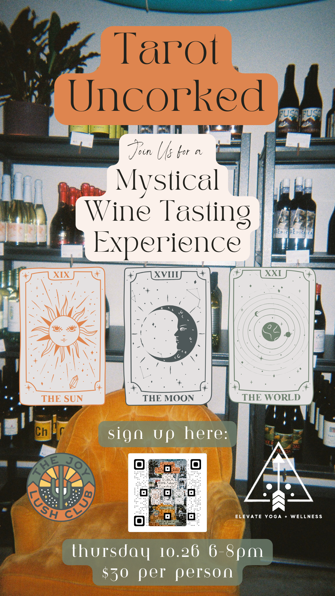 Tarot Uncorked; a Mystical Wine tasting