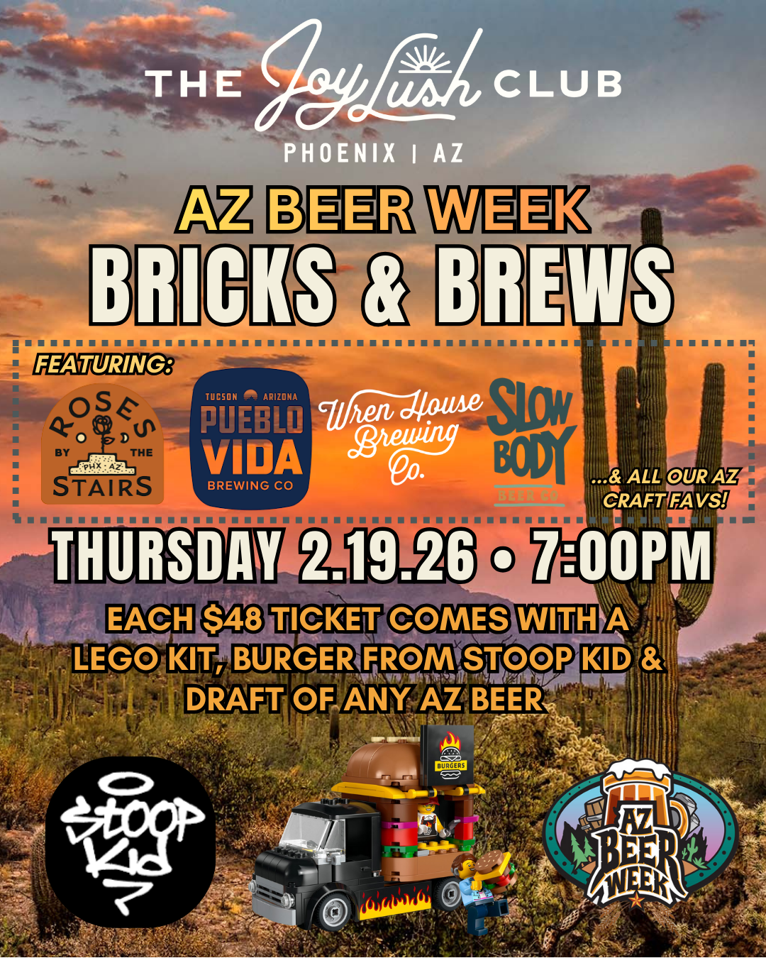 Bricks and Brews AZ beer week!
