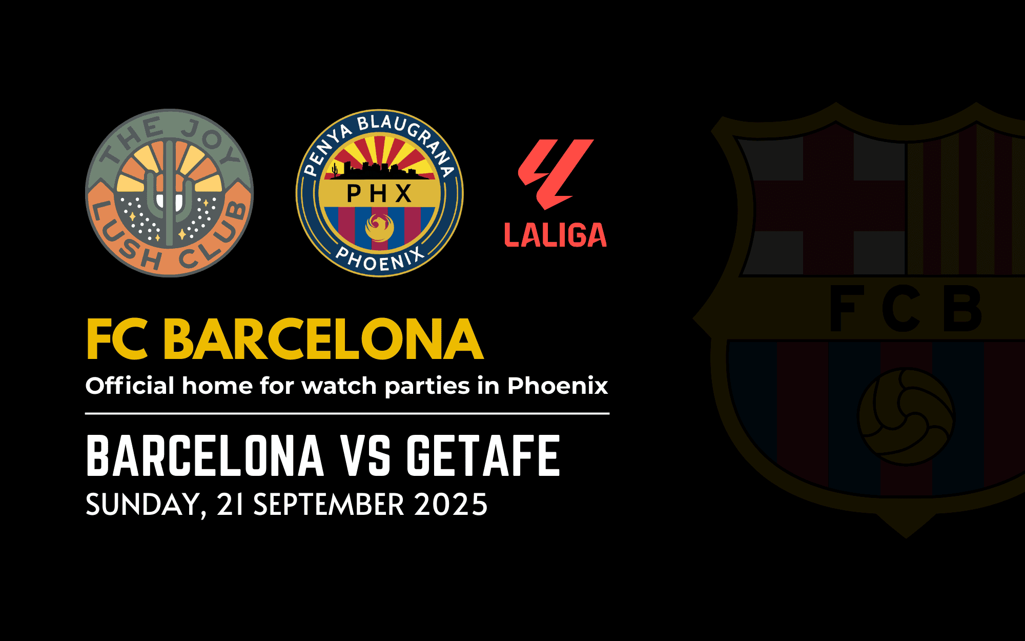 Barcelona vs Getafe watch party