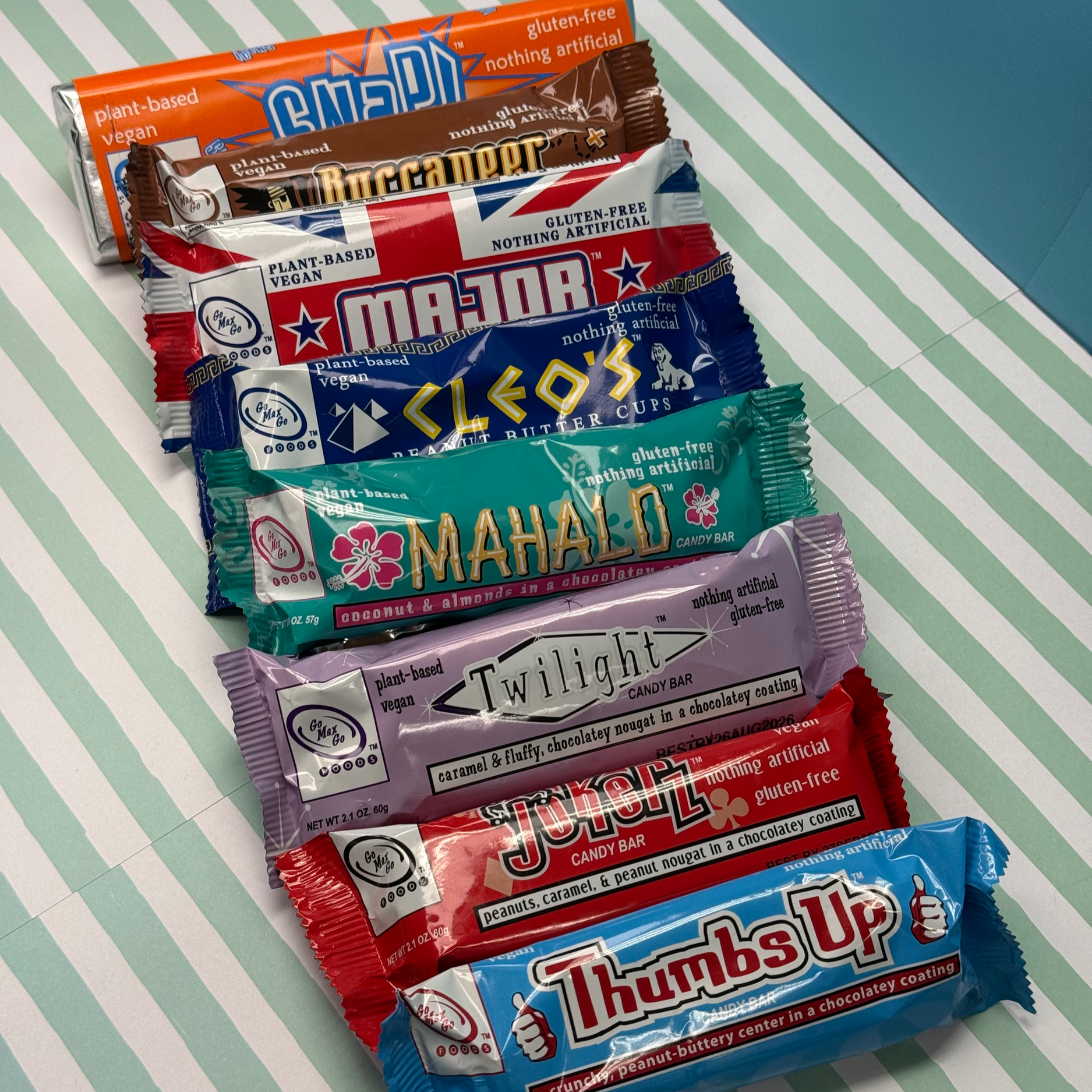 Go Max Go Candy Bars, Vegan Duplicates of Your Old Favorites! Dairy & Lactose Free!