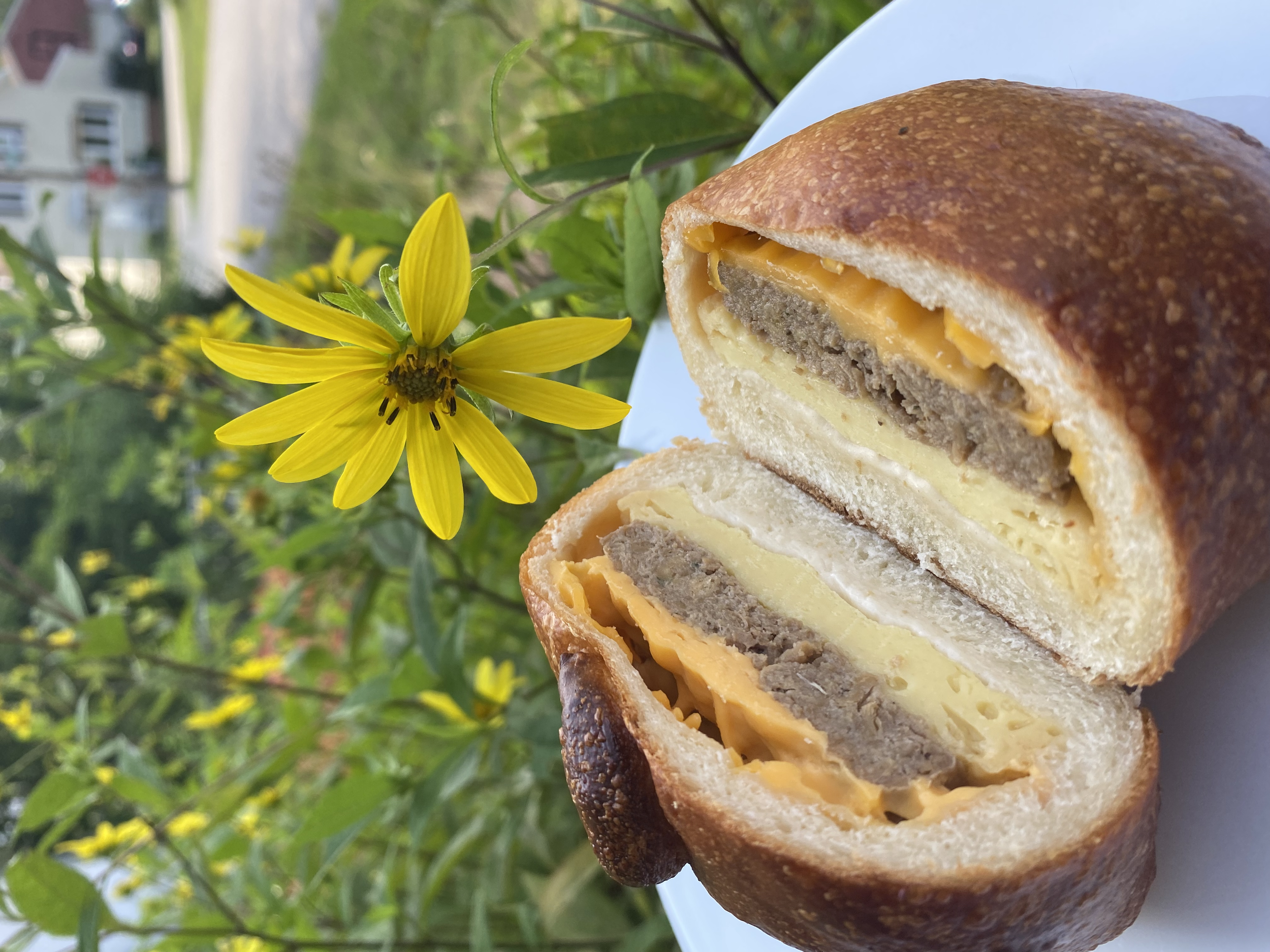 Vegan Breakfast Challah Roll, Dairy Free, Lactose Free, Kosher