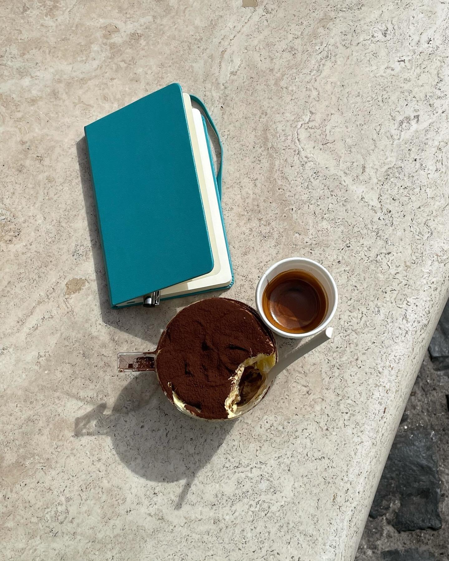 Espresso, tiramis&ugrave; &amp; journaling: a self portrait🤍 

New episode coming soon! Stay tuned🥰
.
.
.
.
.
@meditationable #meditationable