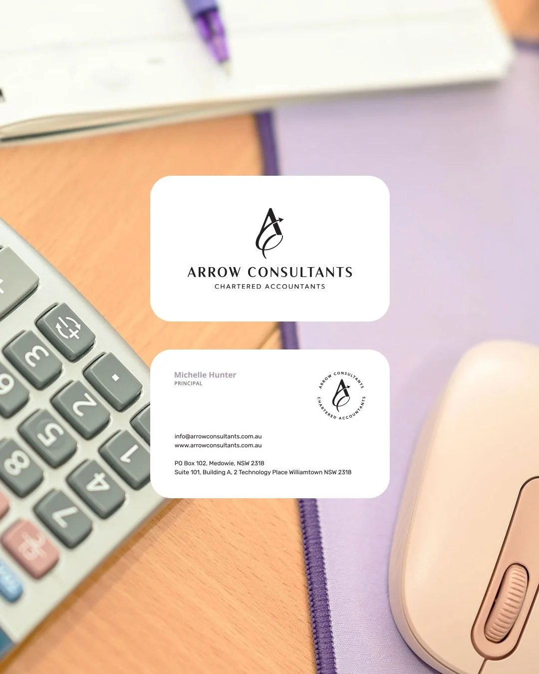 ✨ Project Highlight: Arrow Consultants

For Arrow Consultants, I had the opportunity to design their logo, business stationery and website &mdash; with signage still to come.

At the heart of their brand is a powerful belief: that small business owne