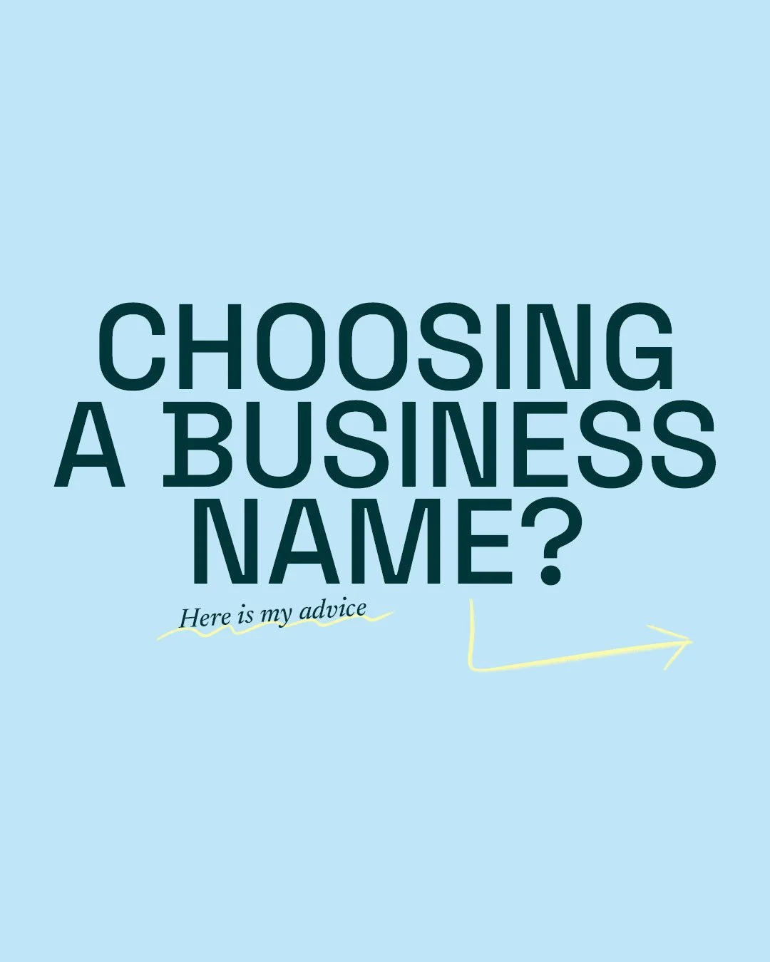 Choosing a business name doesn&rsquo;t need to feel complicated. It usually starts with something simple: what you want your name to represent.

From there, it&rsquo;s about getting clear on your identity, checking availability (name, domain, socials
