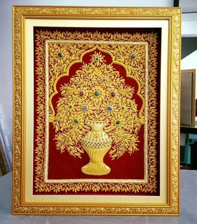 Cross stitch, Scarf &amp; Carpet Framing 4