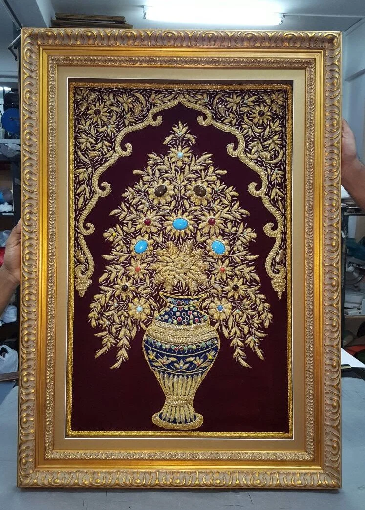 Cross stitch, Scarf &amp; Carpet Framing 5