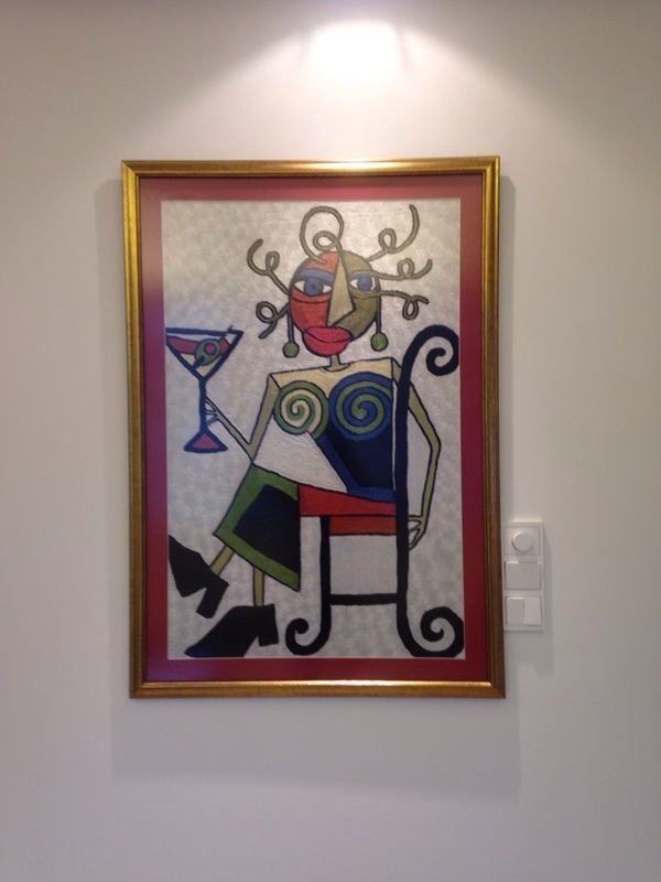 Cross stitch, Scarf &amp; Carpet Framing 7