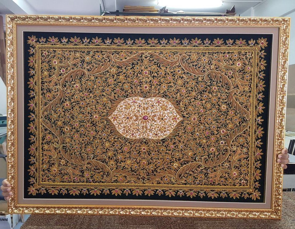 Cross stitch, Scarf &amp; Carpet Framing 8