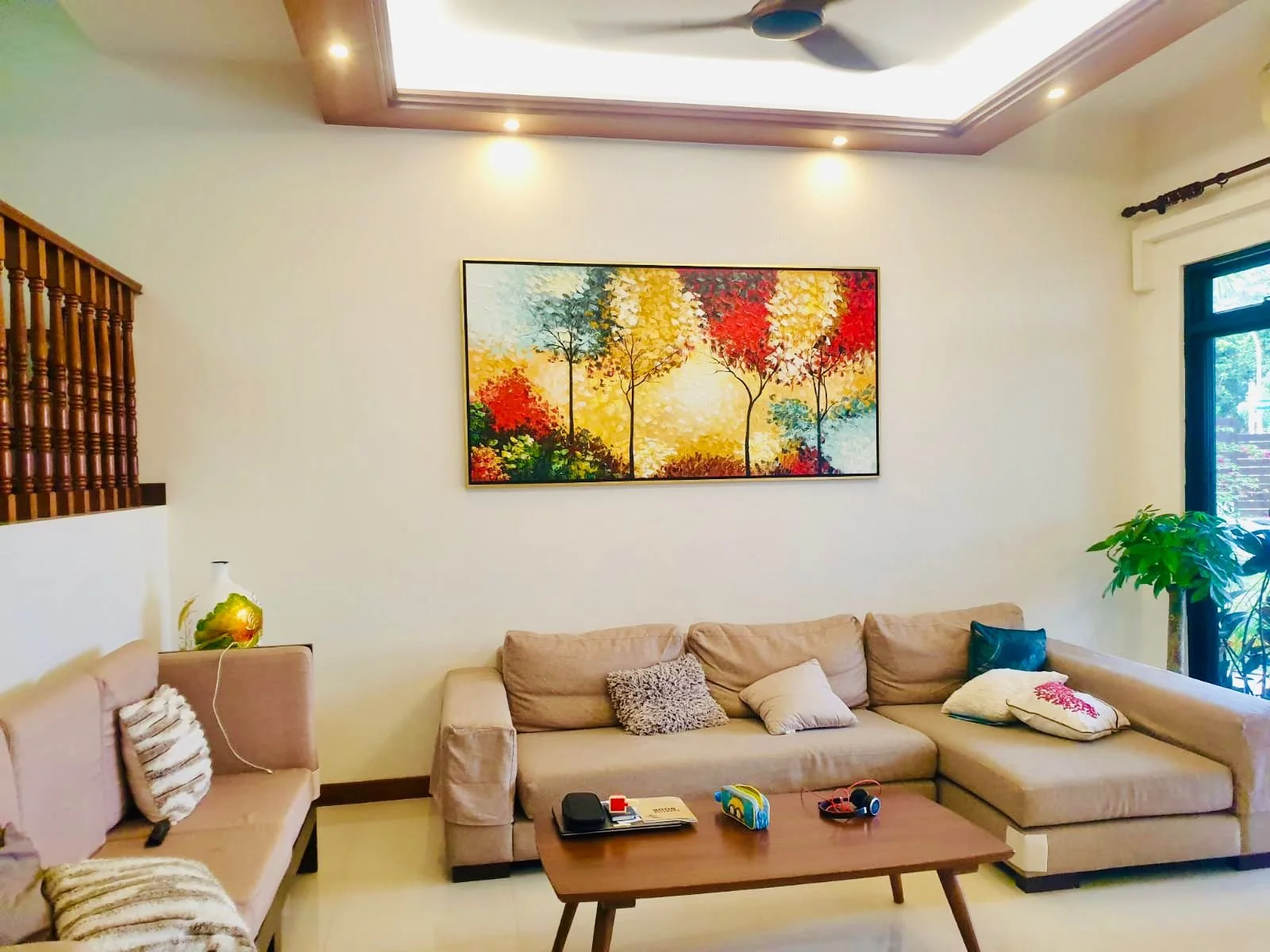 Canvas Painting Floating Frame