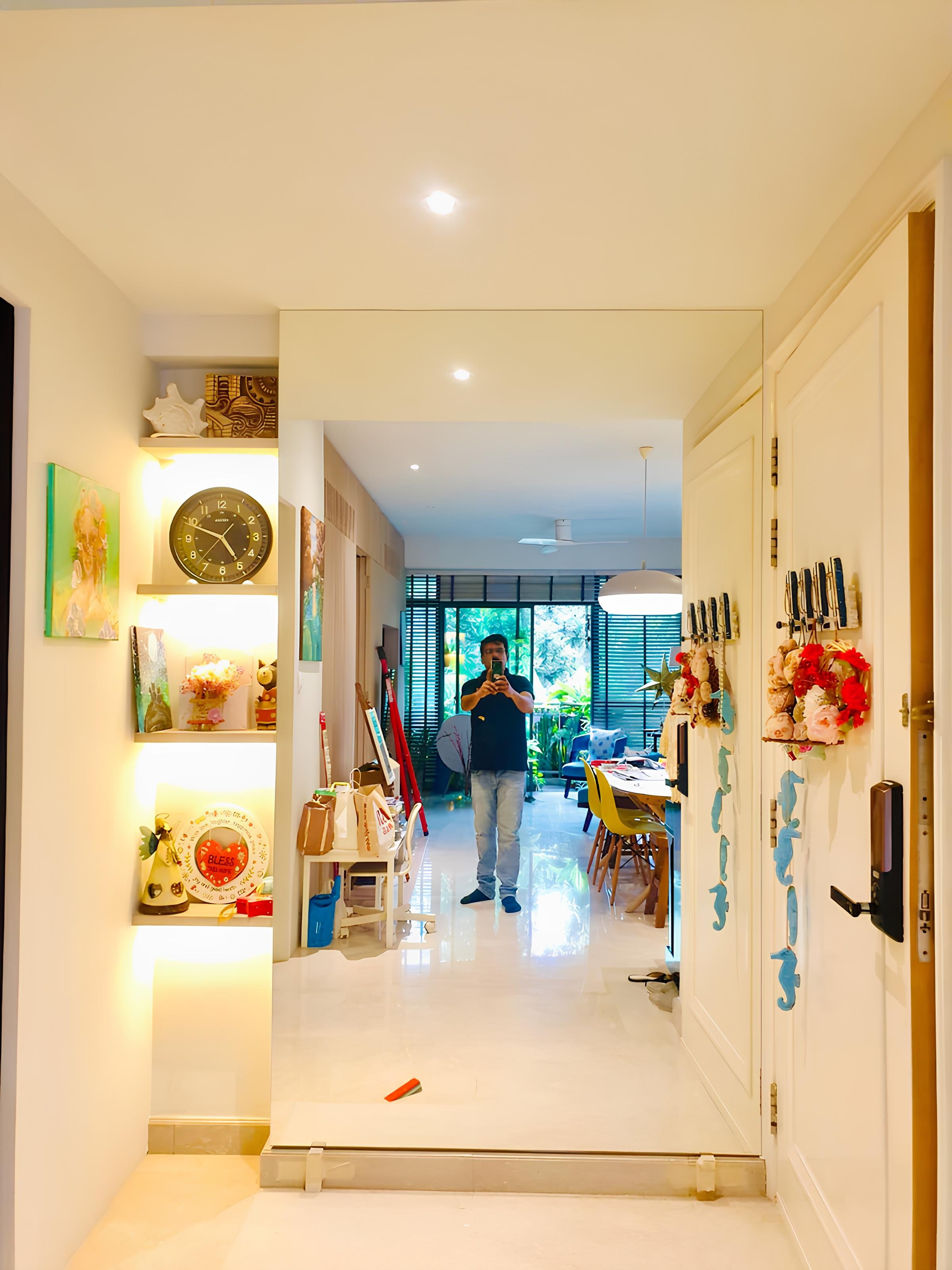 Frameless Wall Mirror