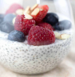 Chia and Berry Pot