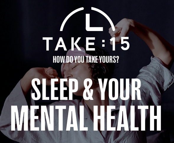 Sleep and your mental health