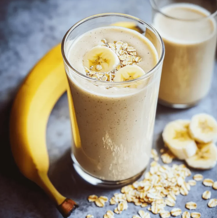 Banana and Oat Post-workout Smoothie
