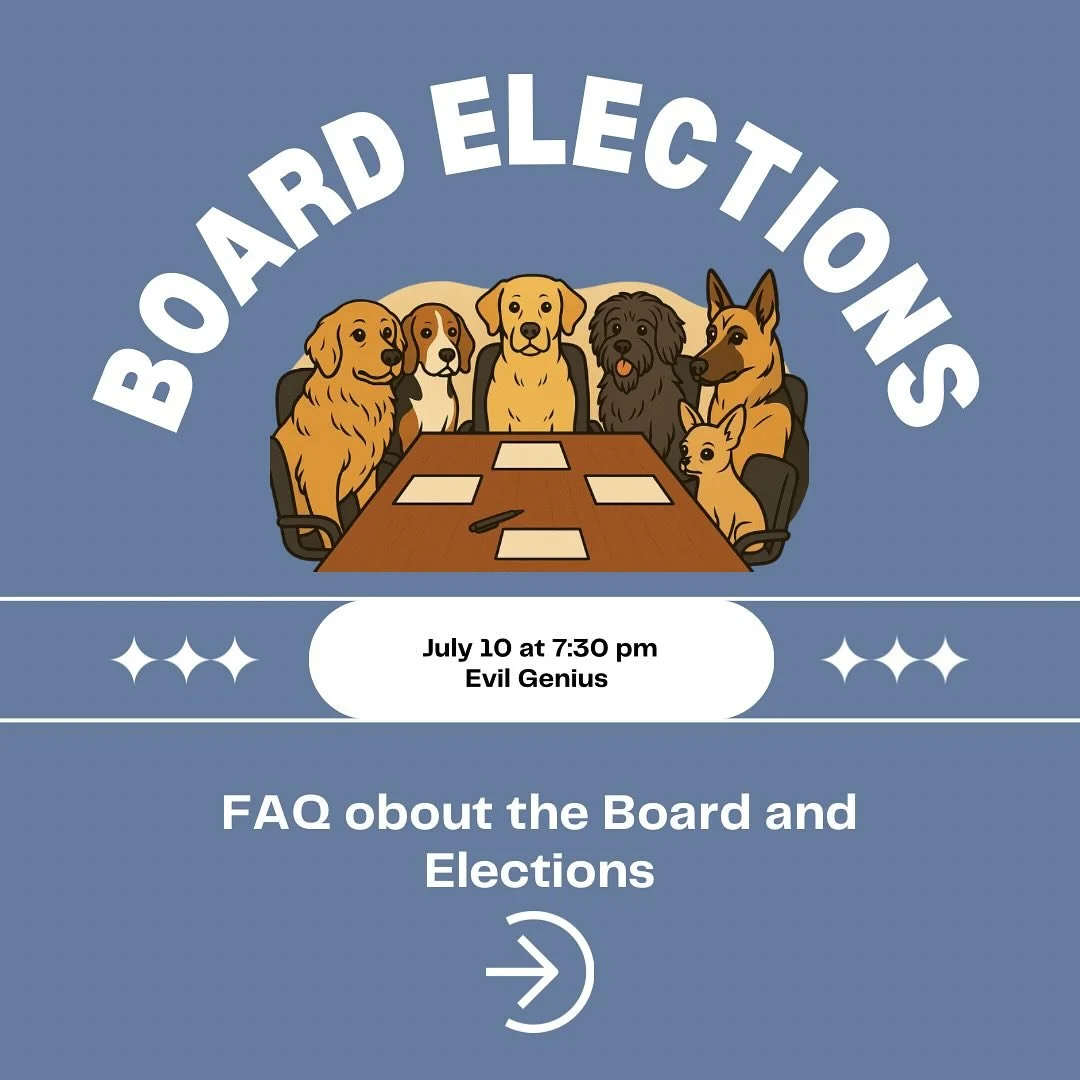 📣 Board Elections Are Coming! 🗳️
We&rsquo;re excited to announce that board elections will take place on July 10th! Interested in getting more involved and helping shape the future of the park?

Read the full post to learn what it means to serve on