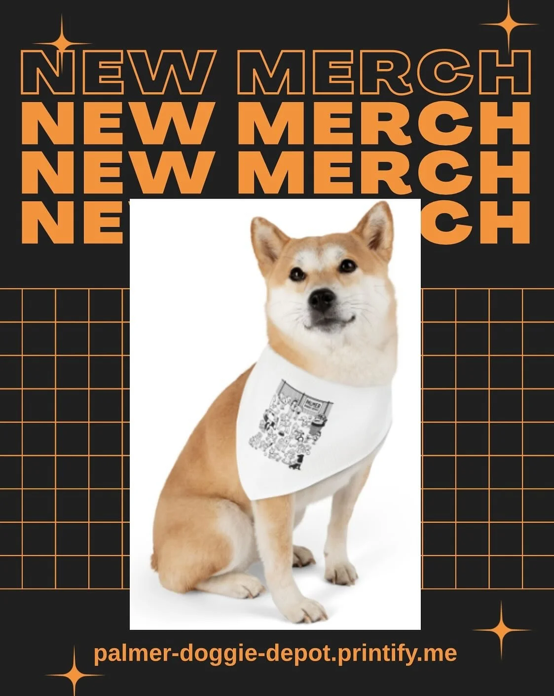 🎉 New PDD merch is here! 🐾
Show your park pride with fresh gear for you and your pup. https://palmer-doggie-depot.printify.me/