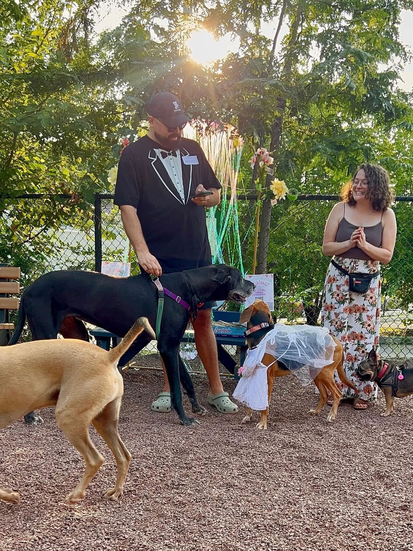 The happy couple has gone off in marital bliss and #PalmerPuptuals is now one of our top performing fundraisers! We hope you had fun making paw prints, signing the pawbook, and celebrating community. There&rsquo;s still time to be part of the joy and