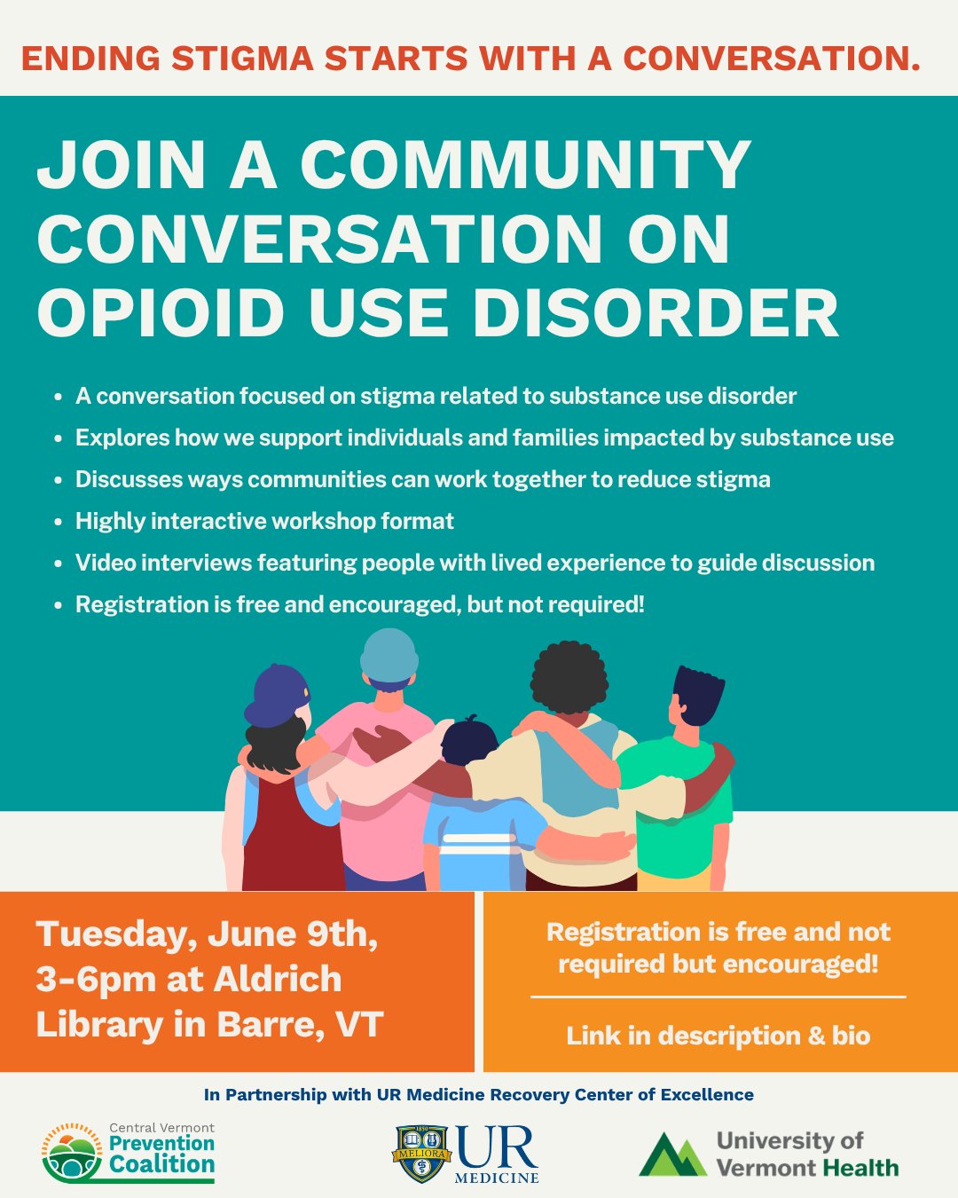 Community Conversations on Opioid Use Disorder