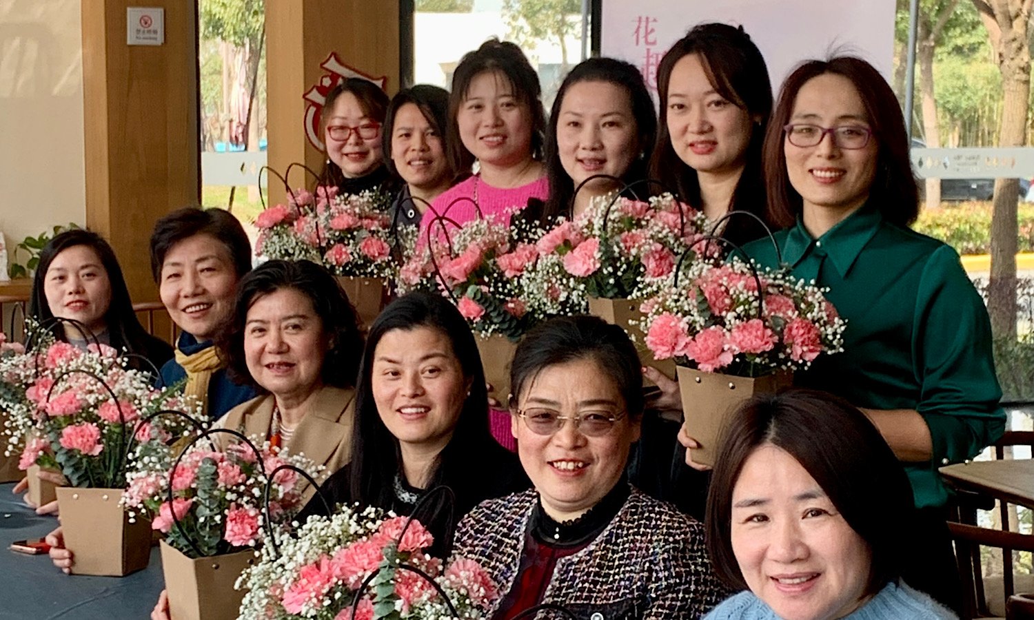  三八妇女节部分女会员剪影 