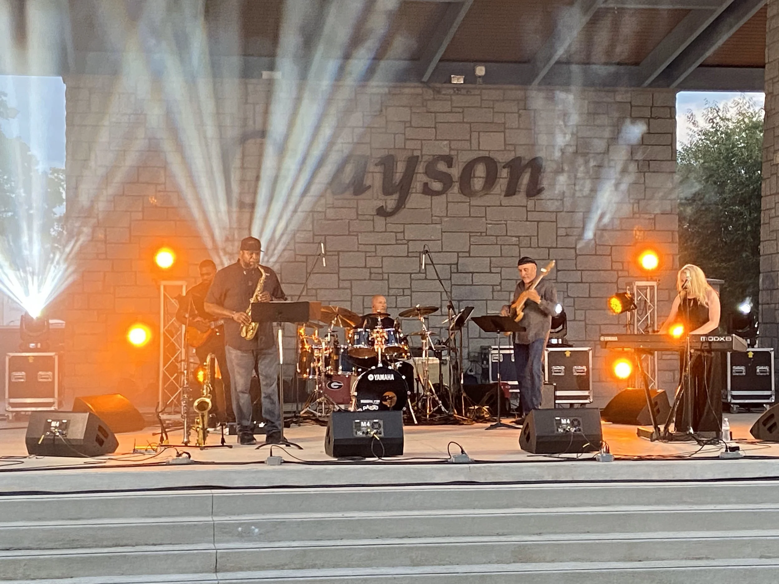 Carol Albert Band at Grayson Amphitheater
