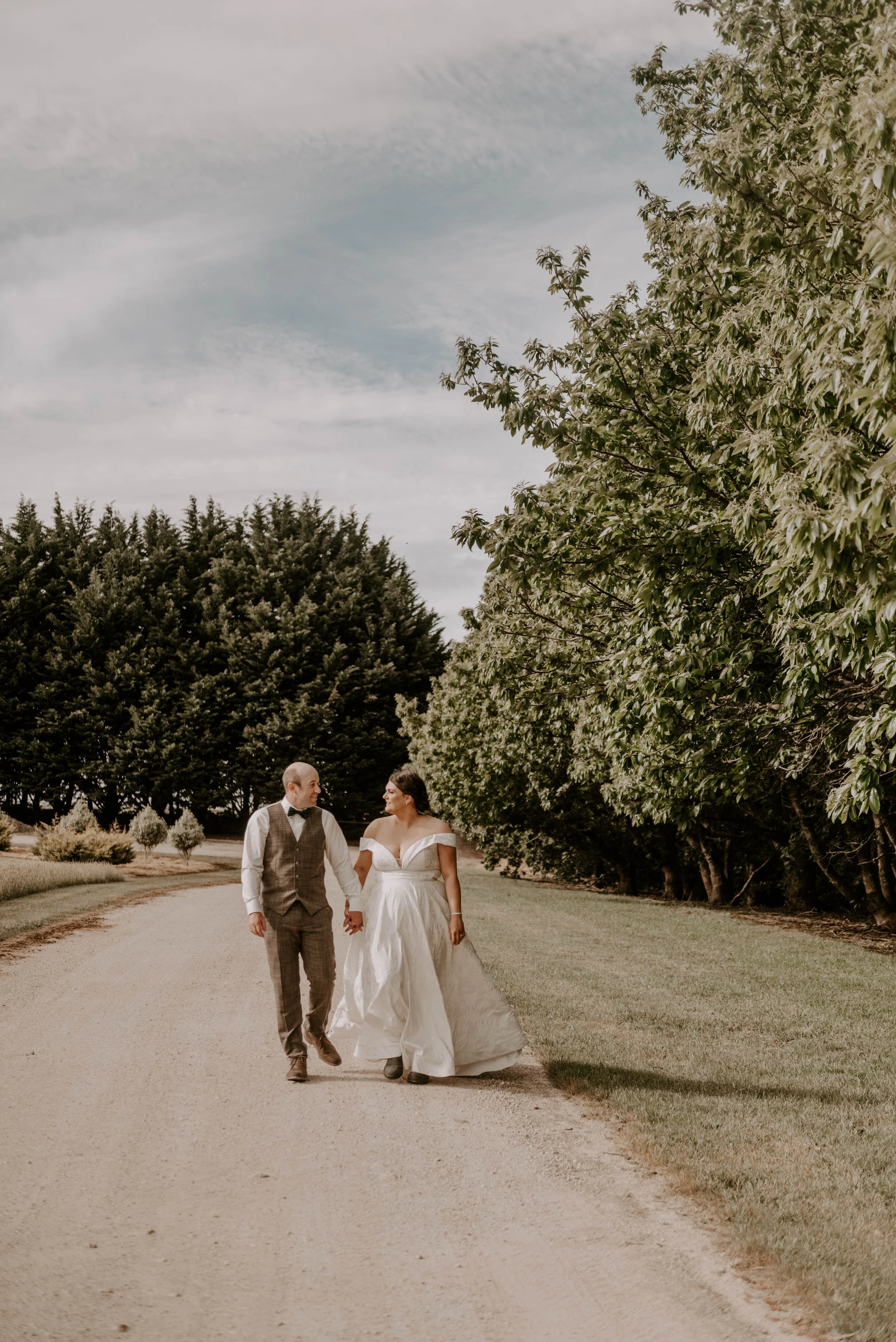 Aaron & lauren walking.JPG
