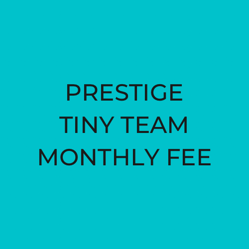 Tiny Team Competition Class Fees