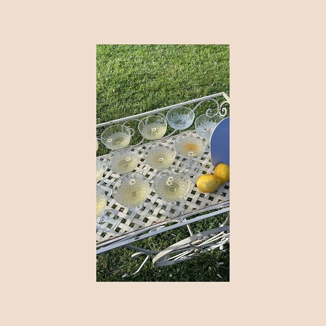 Friday pre-event vibes. Is there anything better? 🍸🌼