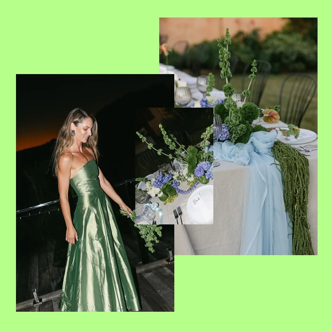 Sunday dreamy in blue &amp; green.✨

Venue - Nutting Hill - @nuttinghill_ 
Cake - Rebellyous cake co - @rebellyouscakeco
Stylist - Blossom Gatherings - @blossomgatherings
Flowers - Nikau Flora - @nikau.flora
Photography - Beck Rocchi - @beckrocchipho