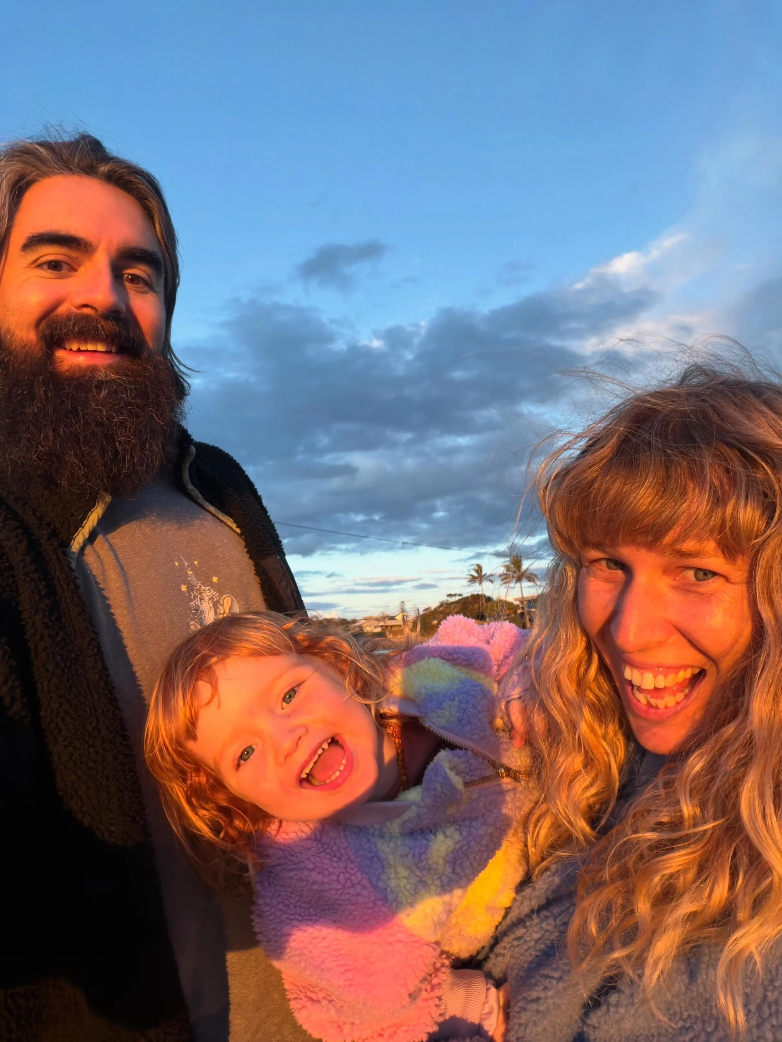 Filling our hearts with lots of family time in nature before a very big Spring wedding season 💙