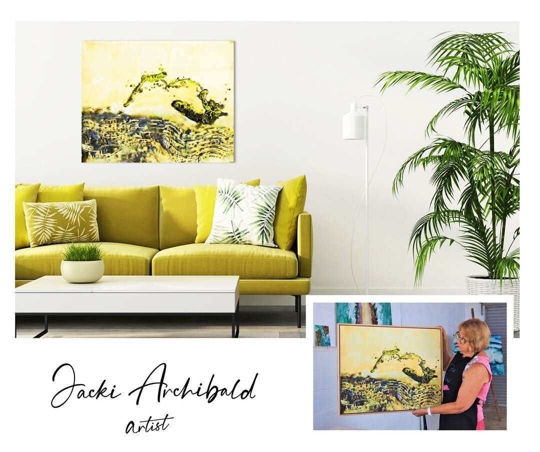 Fine Art Meets Leading Interior Design Trend

Award winning artist Jacki Archibald (inset) has married the beauty of her original fine artworks with one of today&rsquo;s leading interior design trends, giclee printing.
Giclee printing allows fine art