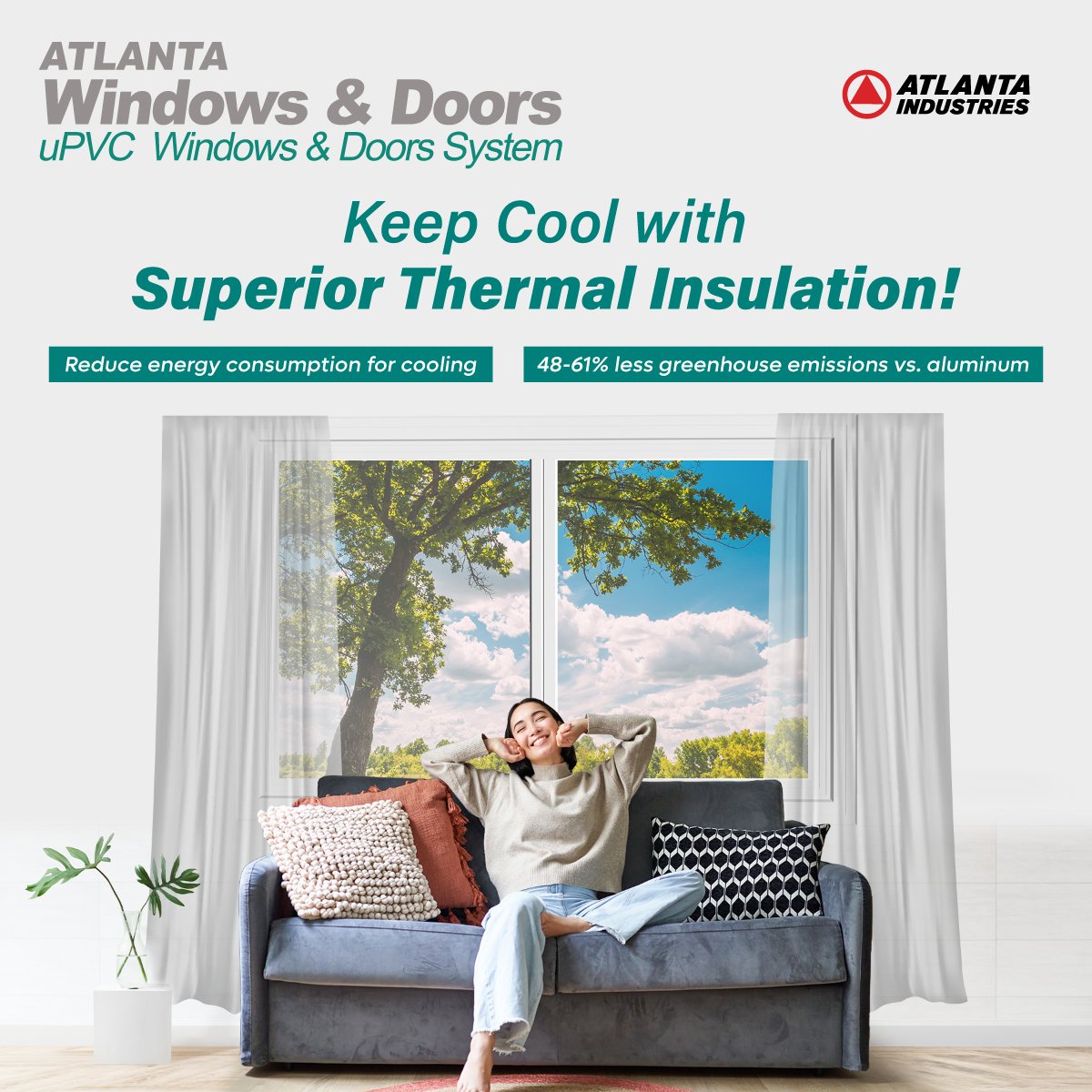 Stay Cool and Efficient with Atlanta PVC Windows and Doors