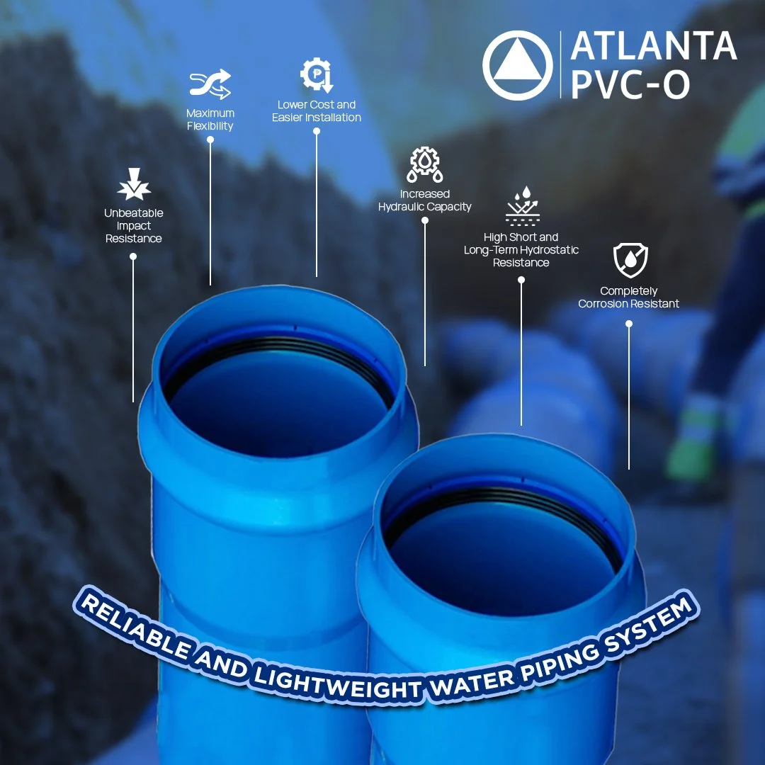 Atlanta PVC-O: Lightweight and Reliable Water Piping System (Copy)