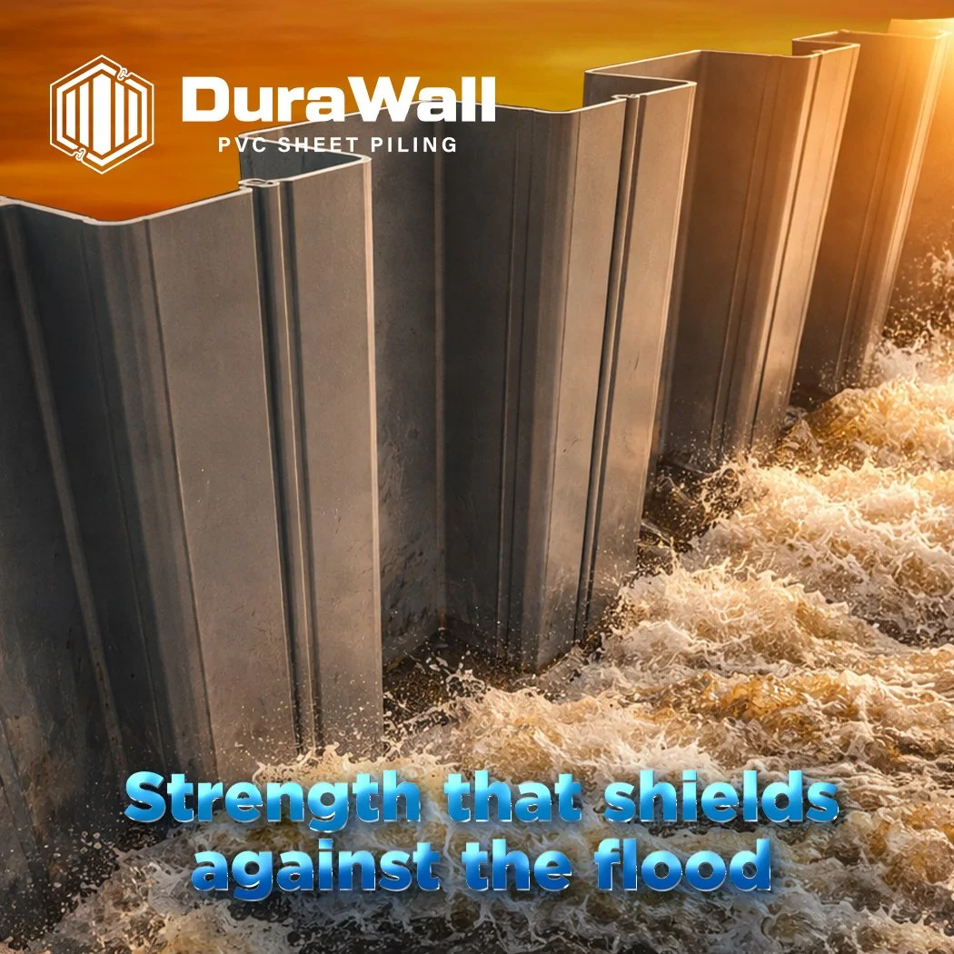 A Strong and Reliable PVC Piling Solution for Flood Protection