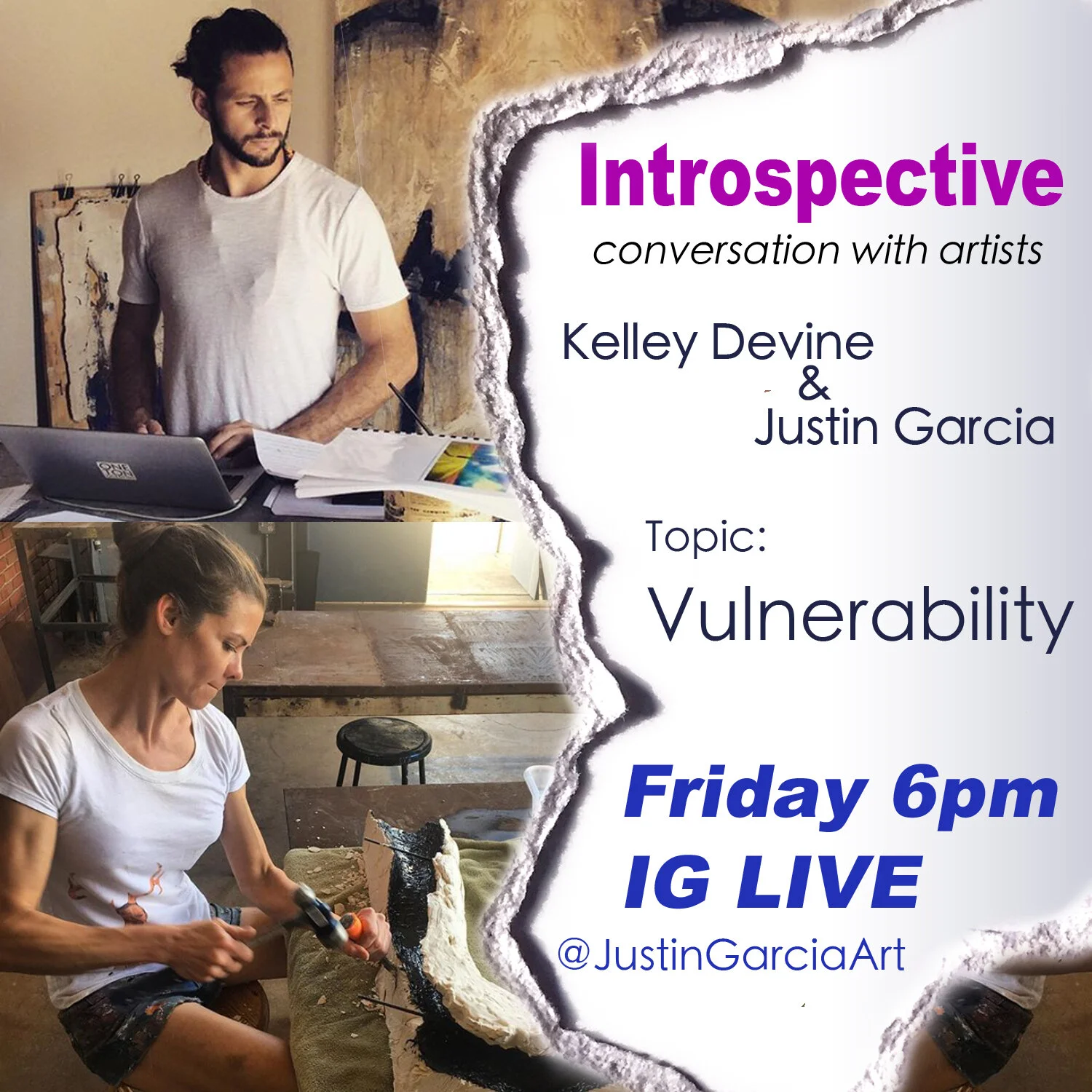 Vulnerability with artist Kelley Devine