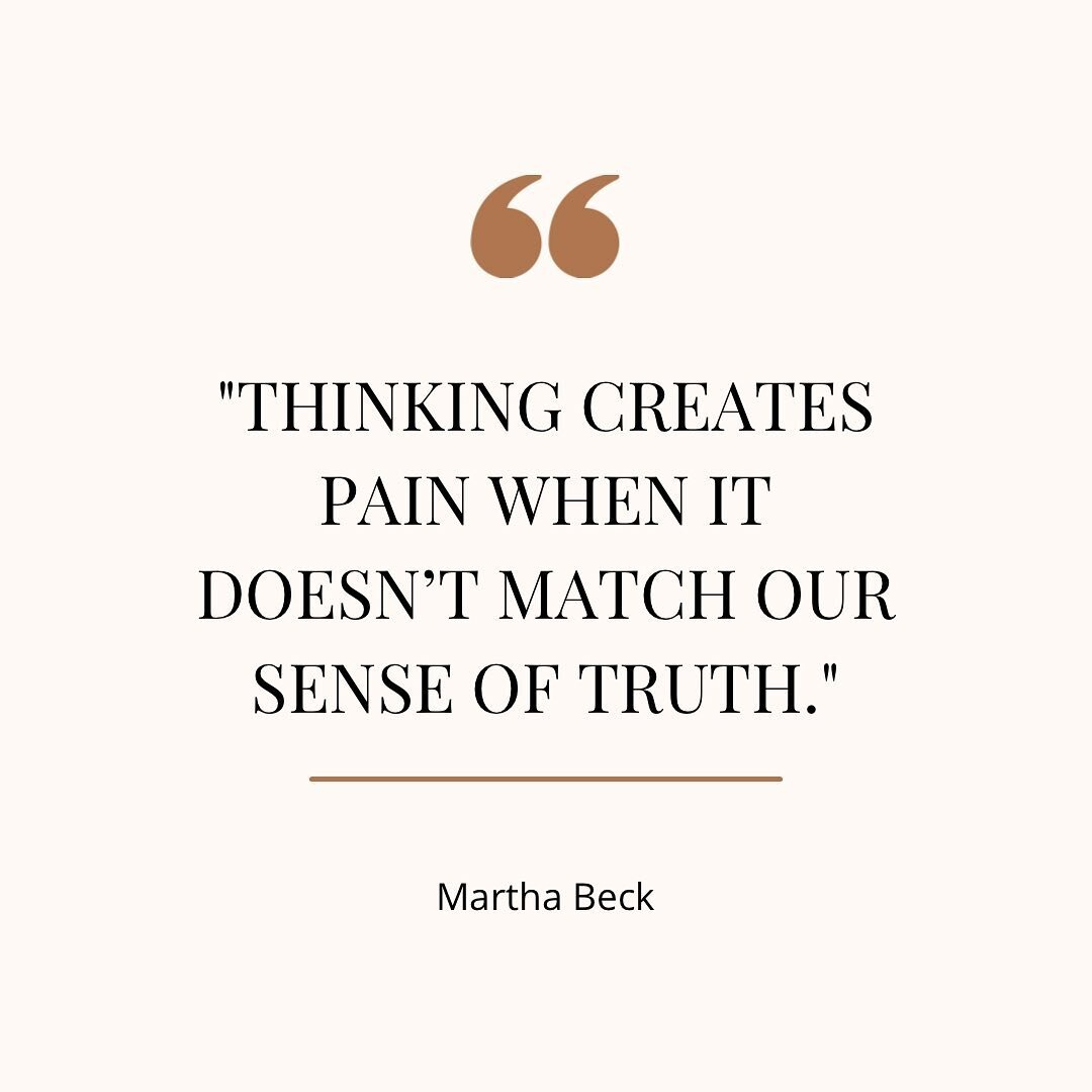 Our soul and deepest selves know our truth. 

When the frantic mind gets caught up in fear and survival tactics, the thoughts we have clash with our deepest truths. 

Betraying our inner knowing and abandoning ourselves in service of our fearful mind