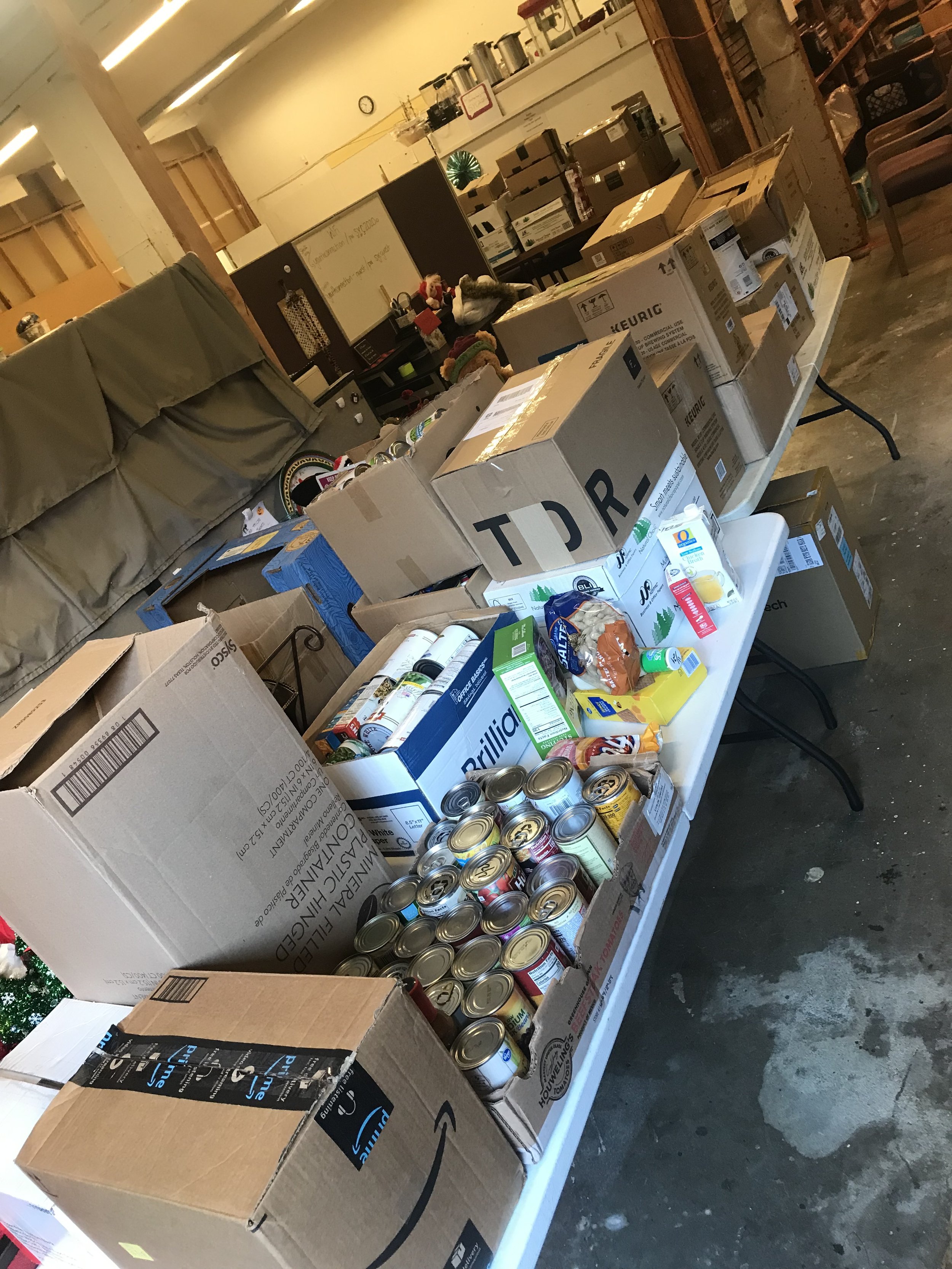 donations from Little creek casino!