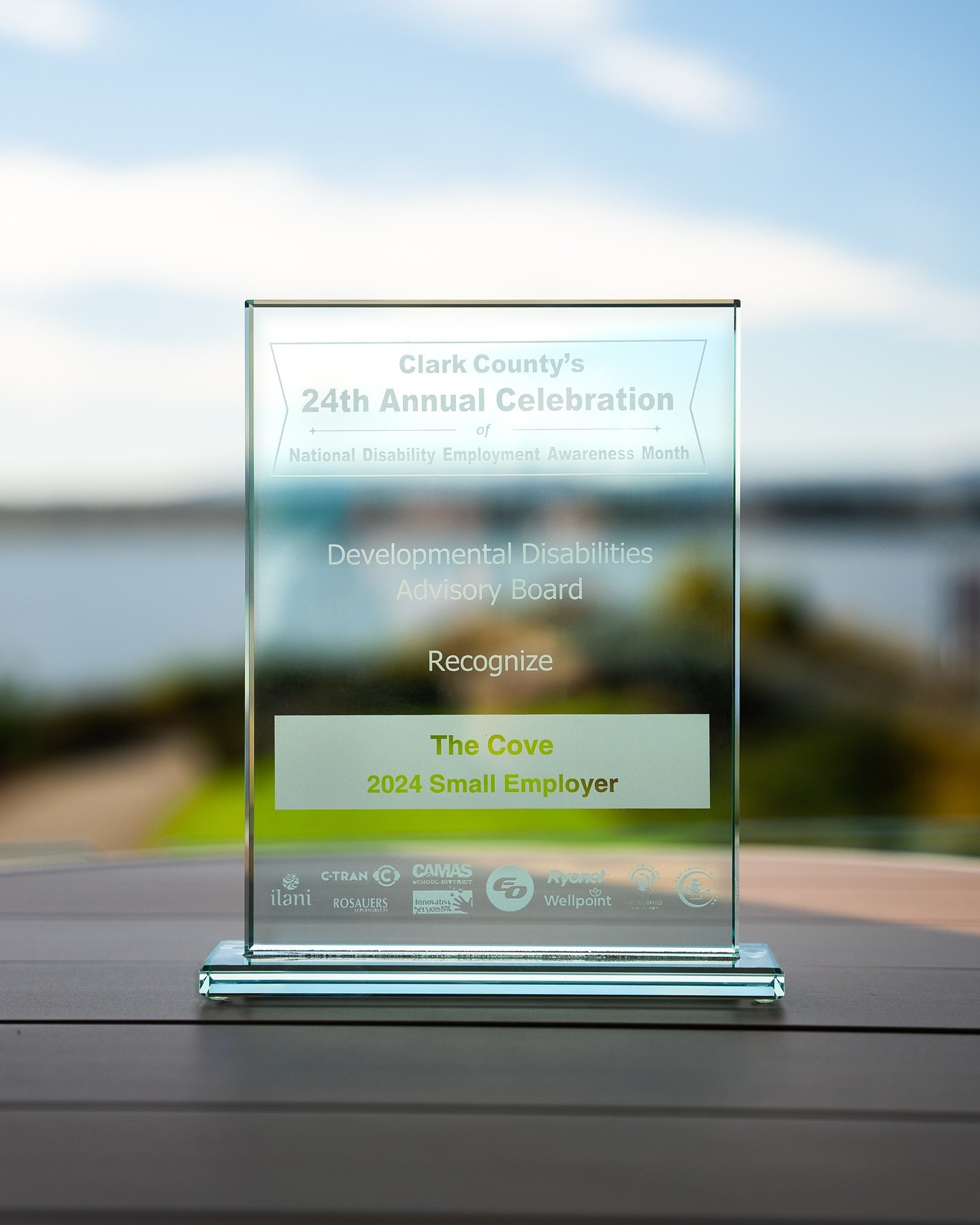 We&rsquo;re incredibly honored to receive the Small Employer of the Year award from the Clark County Developmental Disabilities Advisory Board! A special thank you to our dedicated employee, Danny, for his nomination &ndash; your hard work inspires u