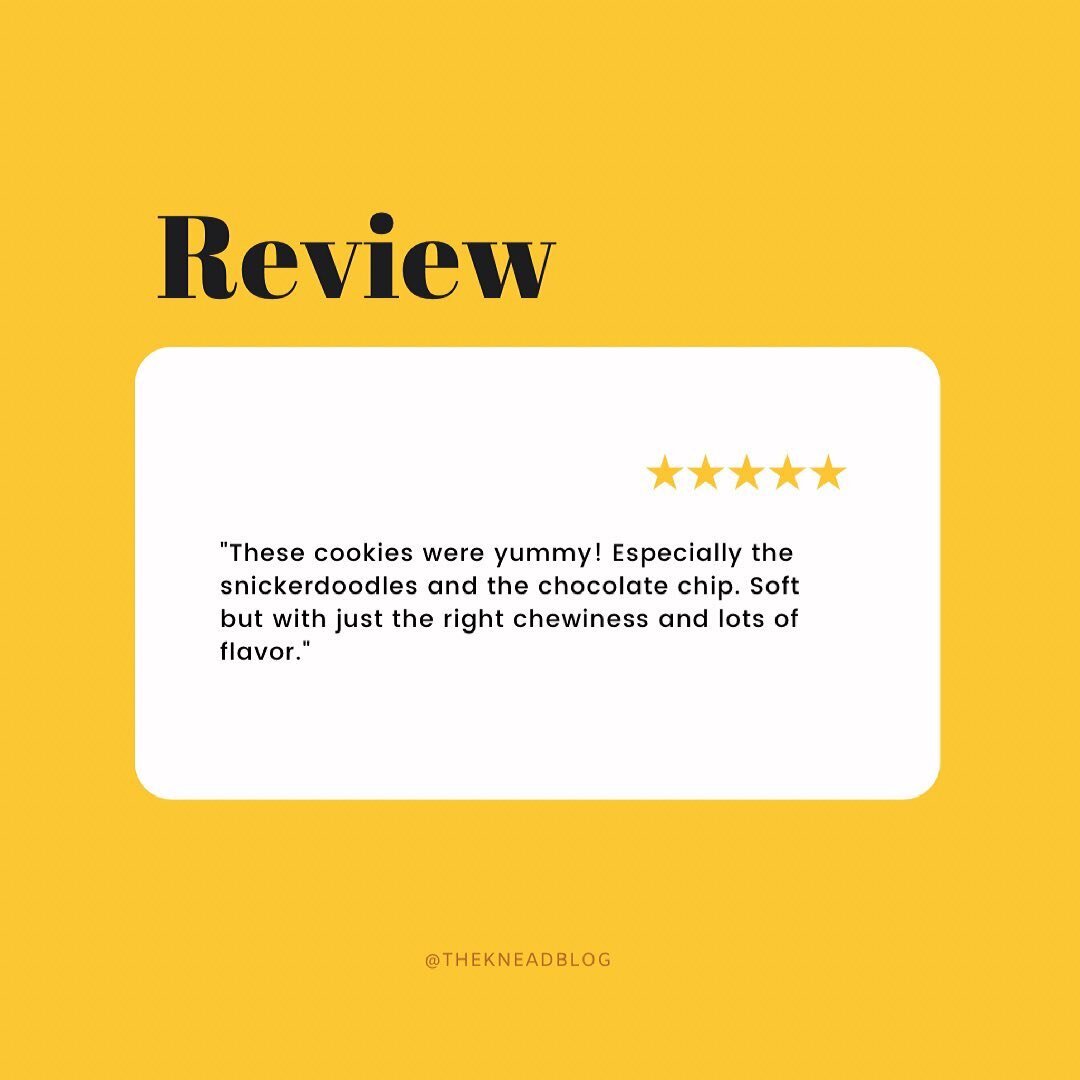 Don&rsquo;t just take our word for it, our customers are raving about our cookies! 🍪 
.
.
.
.
.
.

#eeeats #foodiesofinstagram #yummy #yummyfood #foodporn #foodiegram #cookies #yummycooking #yummm#foods #foodbloggerpro #foodishappiness #foodoftheday