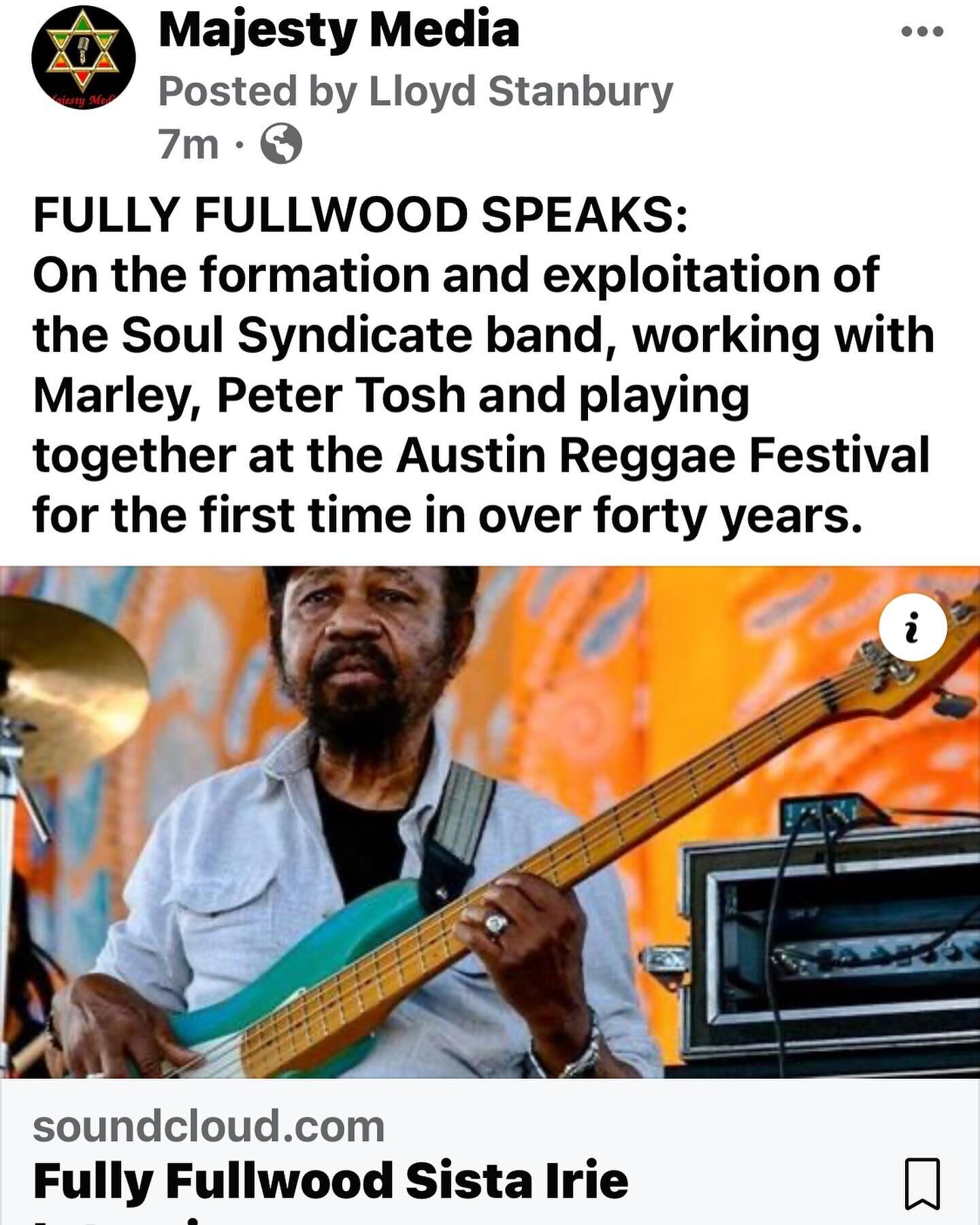 FULLY FULLWOOD &amp; SOUL SYNDICATE @austinreggaefestival