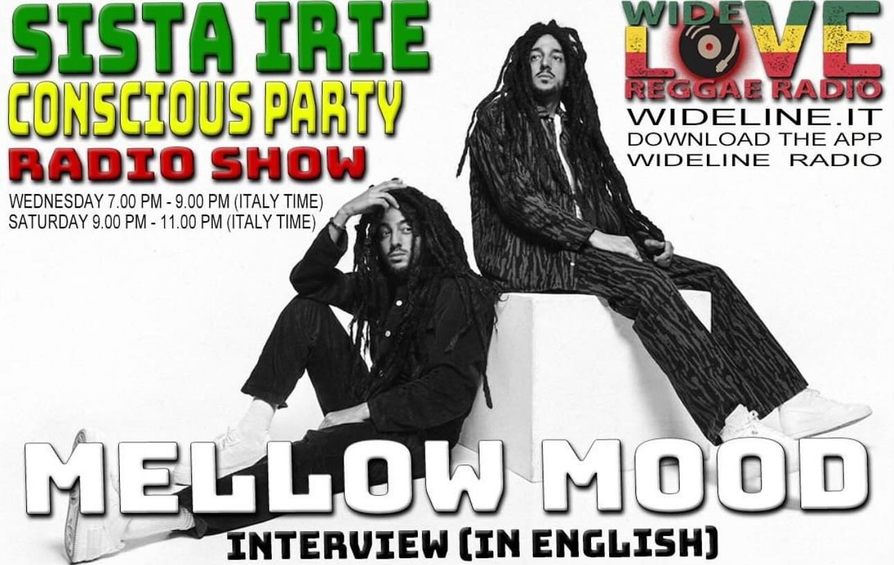 Today! noon central time, 1 pm EST. Italian 24/7 reggae spreading Iniversal ❤️