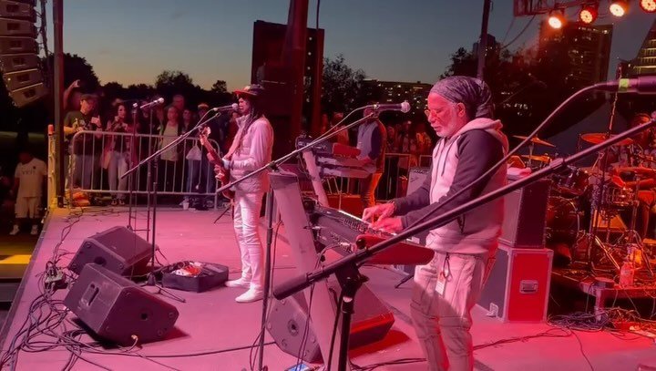 Junior Marvin &amp; the Legendary Wailers closed out the three-day Austin Reggae Festival - April 21, 2024. 🎥 Sista Irie