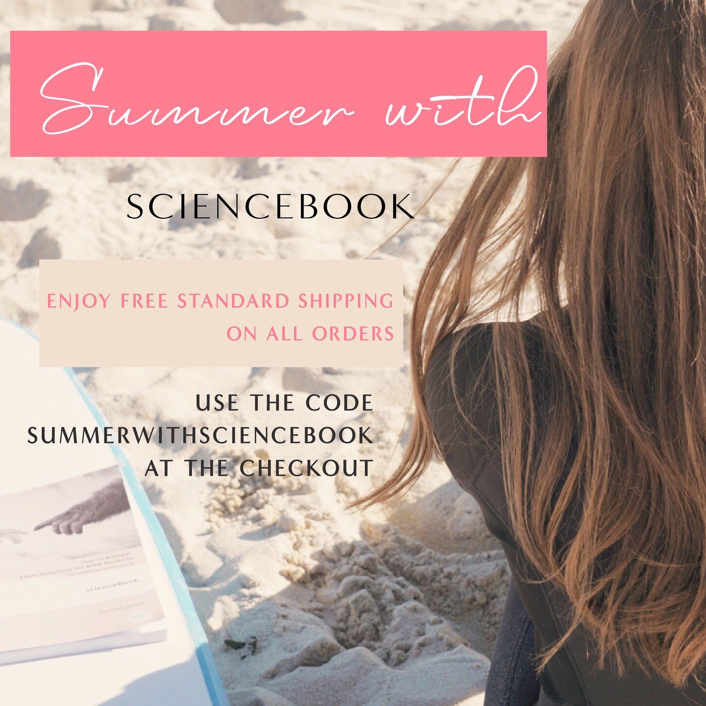 Back to School is here! 

🌞And that means it&rsquo;s time for Summer with Sciencebook 🌞

Enjoy FREE Standard Shipping on ALL ORDERS. 

Use the code SUMMERWITHSCIENCEBOOK at the checkout. 

Take a look around and find something you love! 

💗 Freshl
