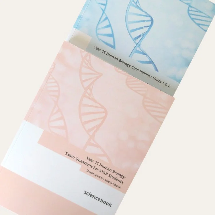 Pave the way for success, so you can start Term One feeling confident and prepared. 

Our Study Guide and Exam Guide for Year 11 Human Biology makes learning content before you reach the classroom easy.

The Year 11 Book Set includes:
Year 11 Human B