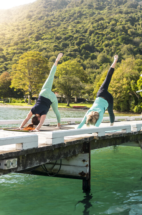 Yoga in the sounds
