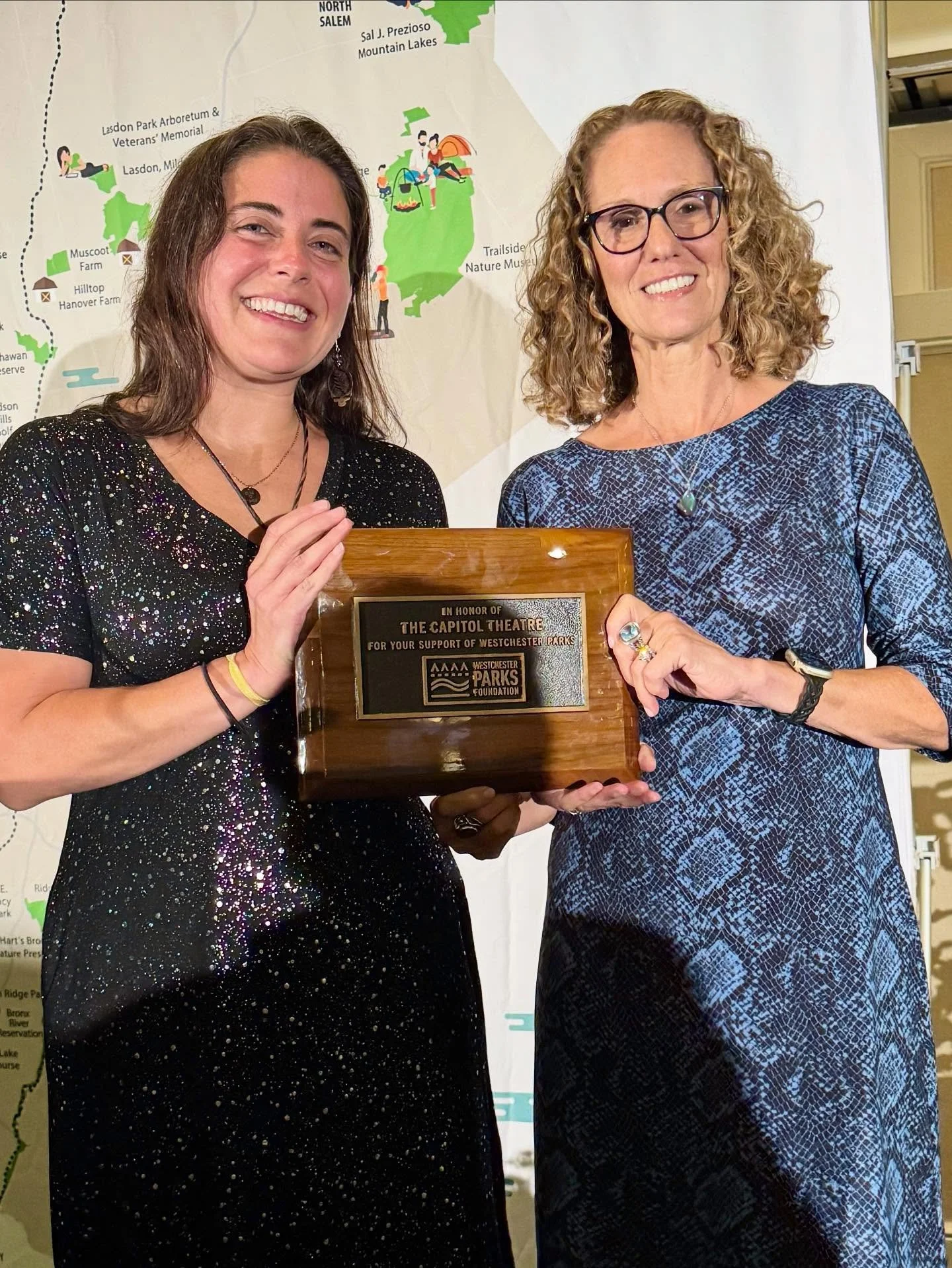 Thank you  to @thewpf for recognizing  @thecapitoltheatre with the Community Partner Award! 🙌 I’m honored to work alongside Stefanie May and to have #TheCapCares volunteer program celebrated for bringing our music community together to give ba