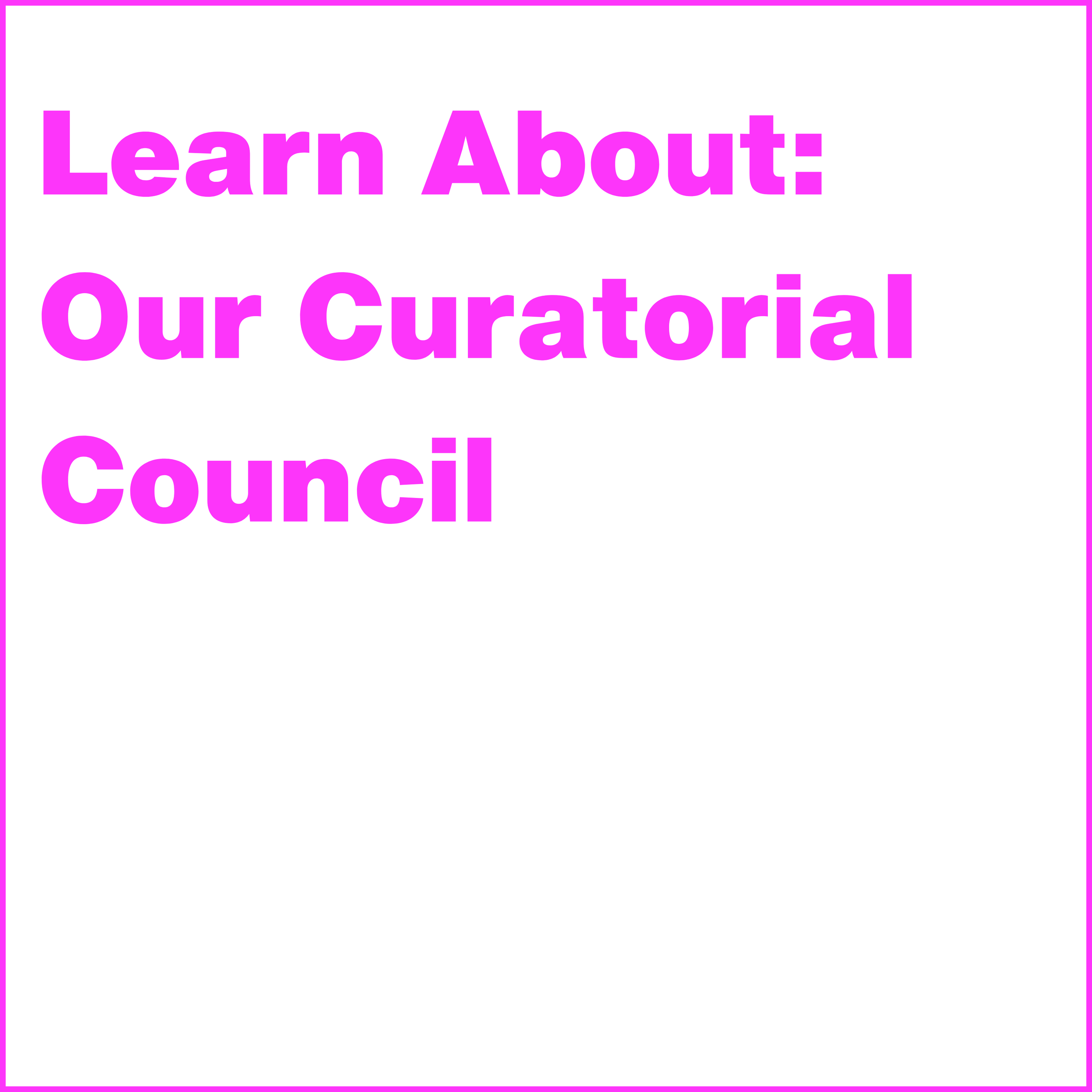       
  
    This pilot explores how a diversity of voices can inform OtB’s curatorial leadership. The initiative, funded by Ruth Arts, will kick off with two inaugural Curatorial Advisors:  local artist and curator,  Jody Kuehner  and visiting cura